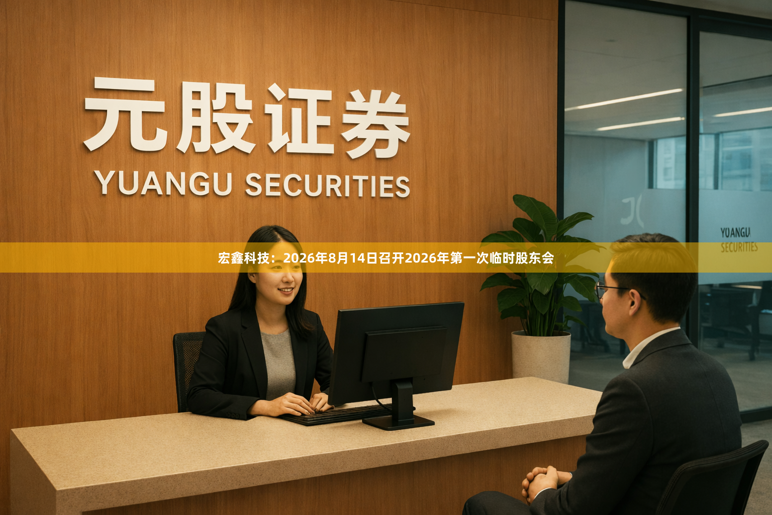 宏鑫科技：2026年8月14日召开2026年第一次临时股东会