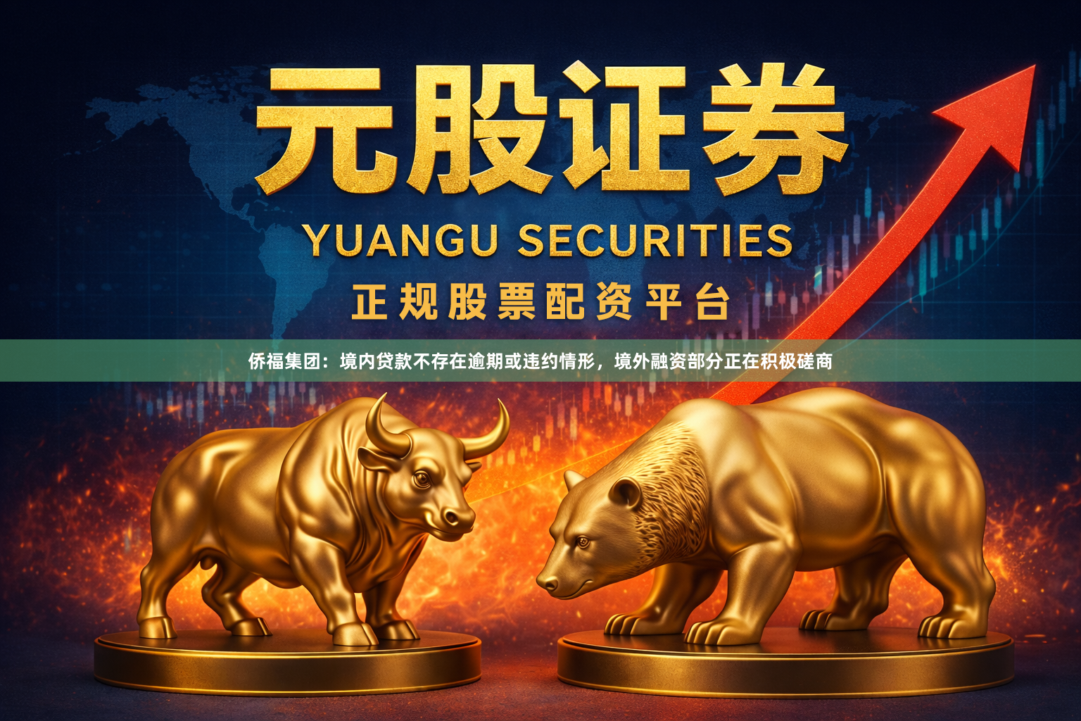 侨福集团：境内贷款不存在逾期或违约情形，境外融资部分正在积极磋商