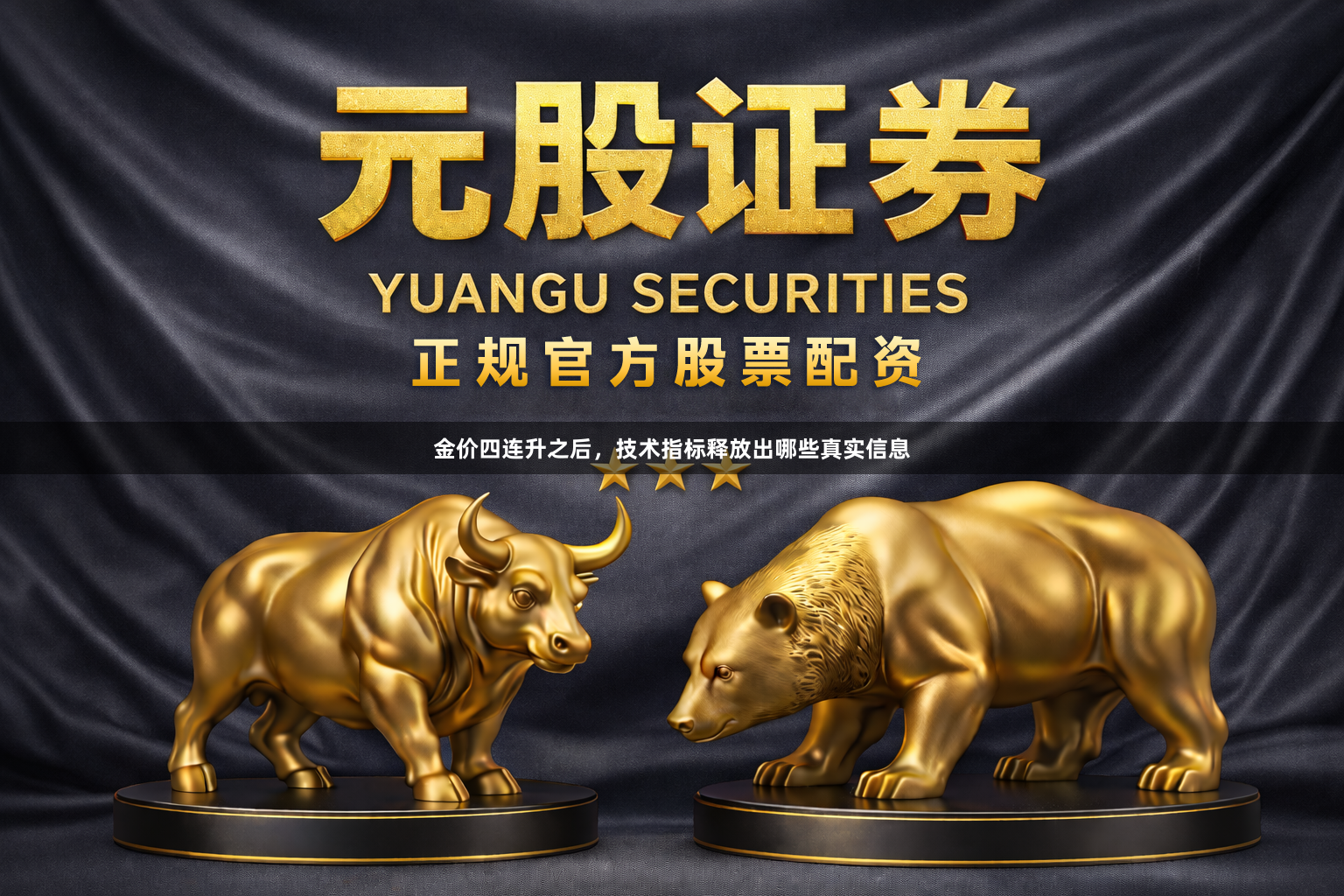 金价四连升之后，技术指标释放出哪些真实信息